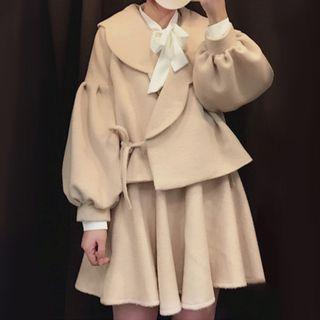 Balloon Sleeve Coat