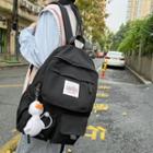 Lettering Applique Backpack / Bag Charm / Set