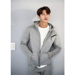 Set: Zip-detail Hoodie + Sweat Pants