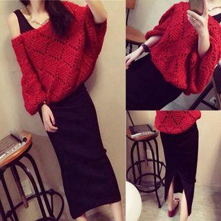 Set: Sweater + Knit Dress