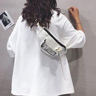 Transparent Panel Belt Bag
