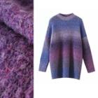 Gradient Long Sweater