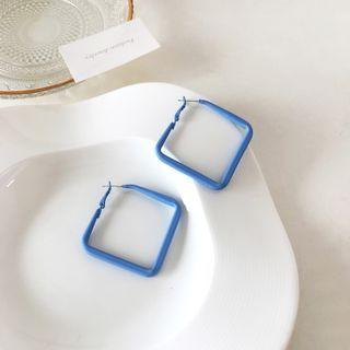 Square Hook Earring