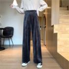 Velvet Straight Cut Pants