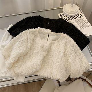 Short Sleeve Round Neck Top