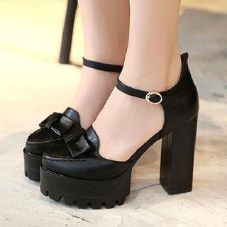 Chunky-heel Platform Sandals