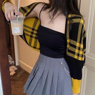 Plaid Shrug