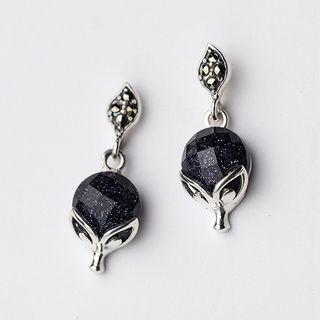 Fox Sterling Silver Earring