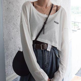 Simple Long-sleeve Top