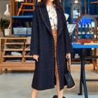 Rivet Tweed Long Coat