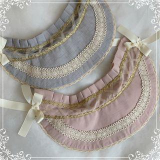 Lace Trim Bonnet Hat