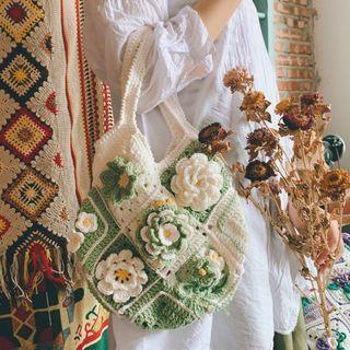 3d Flower Crossbody Bag / Diy Kit