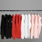 Couple-matching Pocketed Plain Hoodie