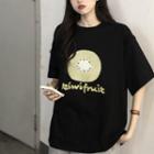 Short-sleeve Kiwi Print T-shirt