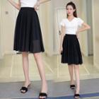 A-line Skirt Black - One Size