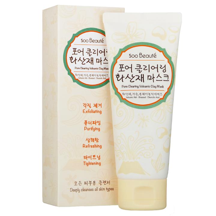 Soo Beaut  - Pore Clearing Volcanic Clay Mask 100ml