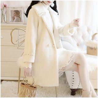 Beaded Loose-fit Coat