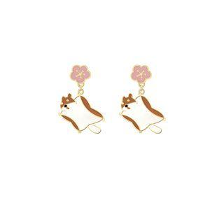 Flower Animal Alloy Earring