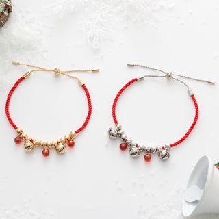 Bell Red String Bracelet