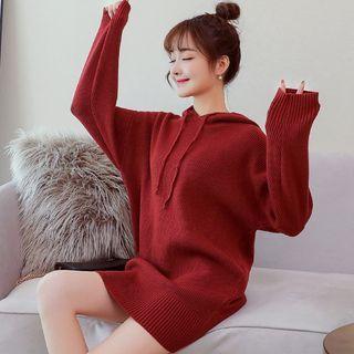Drawstring Hoodie Sweater