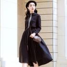 Zip-up Coatdress