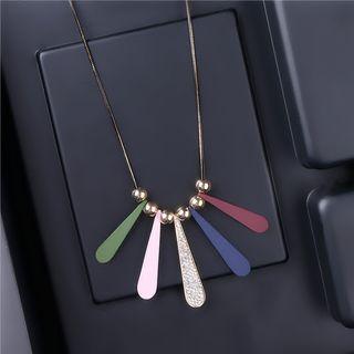 Multi-color Pendant Necklace