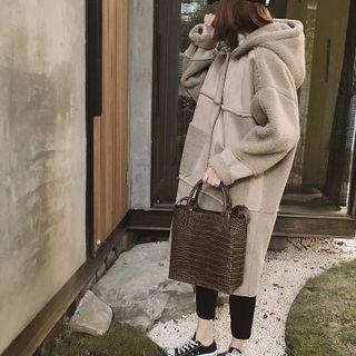 Hooded Panel Coat
