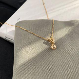 Bolt Necklace As Shown In Figure - One Size