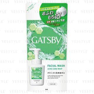 Mandom - Gatsby Facial Wash Acne Care Whip Refill 130ml