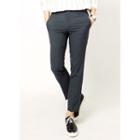 Flat-front Regular-fit Pants