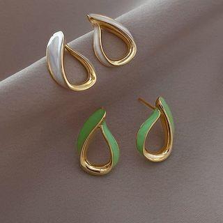 Droplet Glaze Alloy Earring