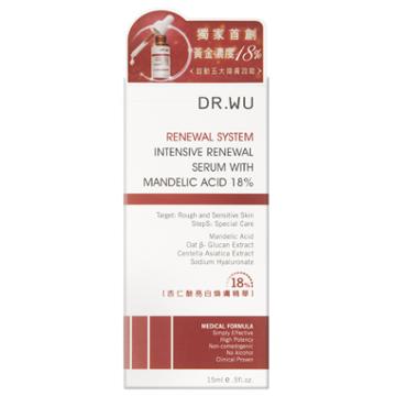 Dr.wu - Renewal System Intensive Renewal Serum With Mandelic Acid 18% 15ml/0.5oz