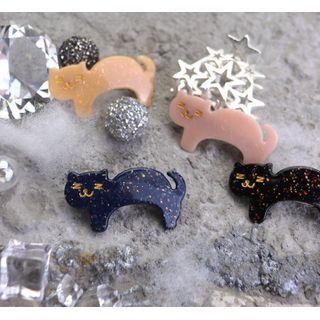 Cartoon Cat Hair Clip