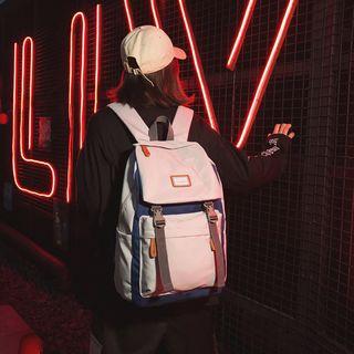 Lightweight Buckled Backpack