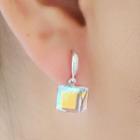 Swarovski Elements Cube Earrings