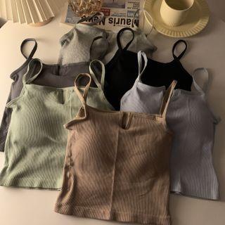 Open-placket Camisole Top