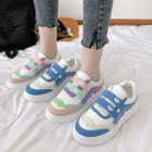Hook & Loop Paneled Sneakers