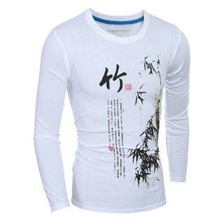 Printed Long Sleeve T-shirt