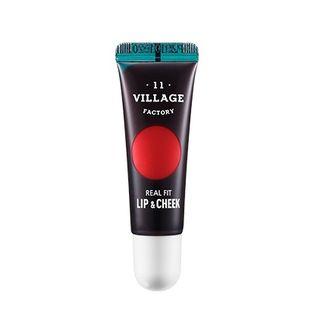 Village 11 Factory - Real Fit Lip And Cheek (red) 1pc