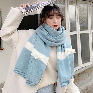Ribbon Knit Scarf