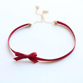 Heart Choker / Bow Choker