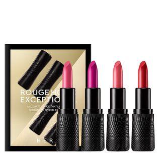 Hera - Rouge Holic Exceptional Mini Set: #139 Forever Mine + #189 Charisma + #201 Chuchu Coral + #333 Passion 4pcs