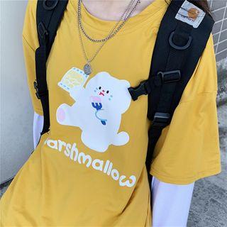 Long-sleeve / Short-sleeve Printed T-shirt / Set