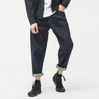 Straight-cut Ankle Jeans