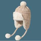 Fluffy Trim Ear Flap Hat