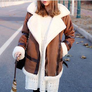 Furry Trim Jacket