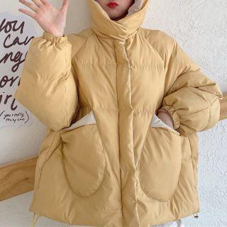 Oversize Two Tone Corduroy Coat