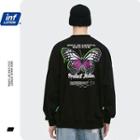 Butterfly-print Sweatshirt