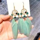 Dream Catcher Earring 1 Pair - As Shown In Figure - One Size
