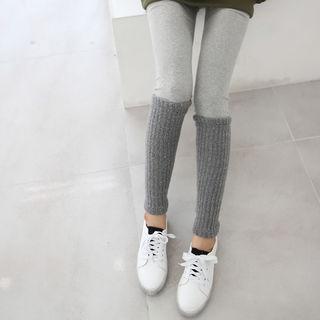 Inset Leg-warmer Leggings